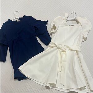 Gianni Bini Girls Elegant Navy and Cream Kids Dresses
Only worn a few times!